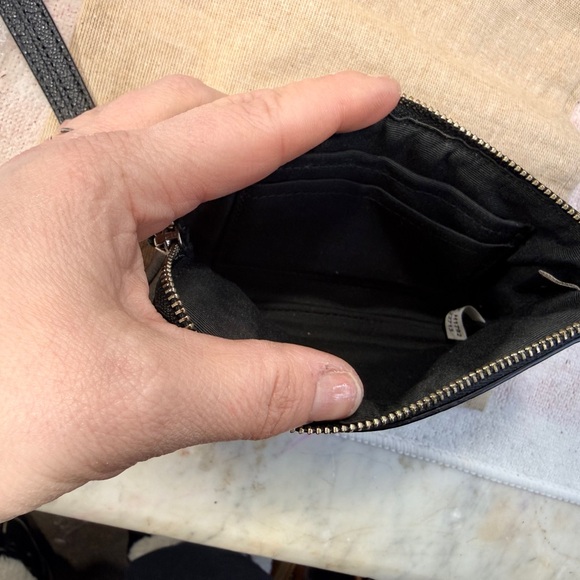 Coach Black and Metallic Wristlet - Picture 8 of 10